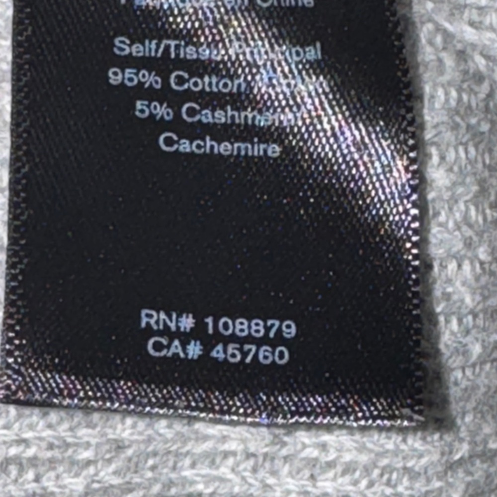 rag & bone Light Gray Women's Cardigan - Picture 6 of 7